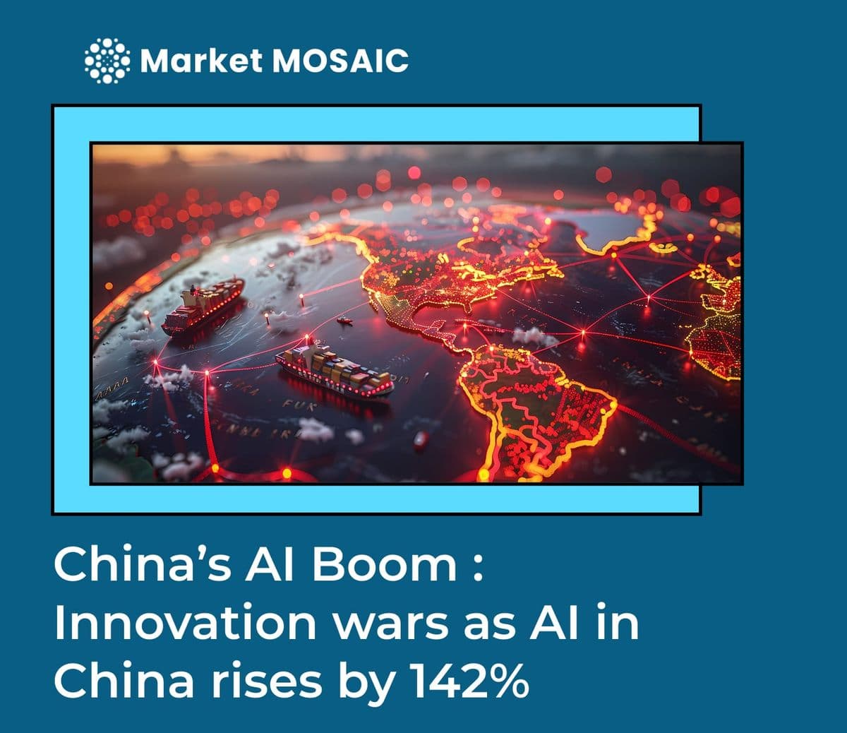 China's AI boom: innovation wars as AI in China rises by 142%