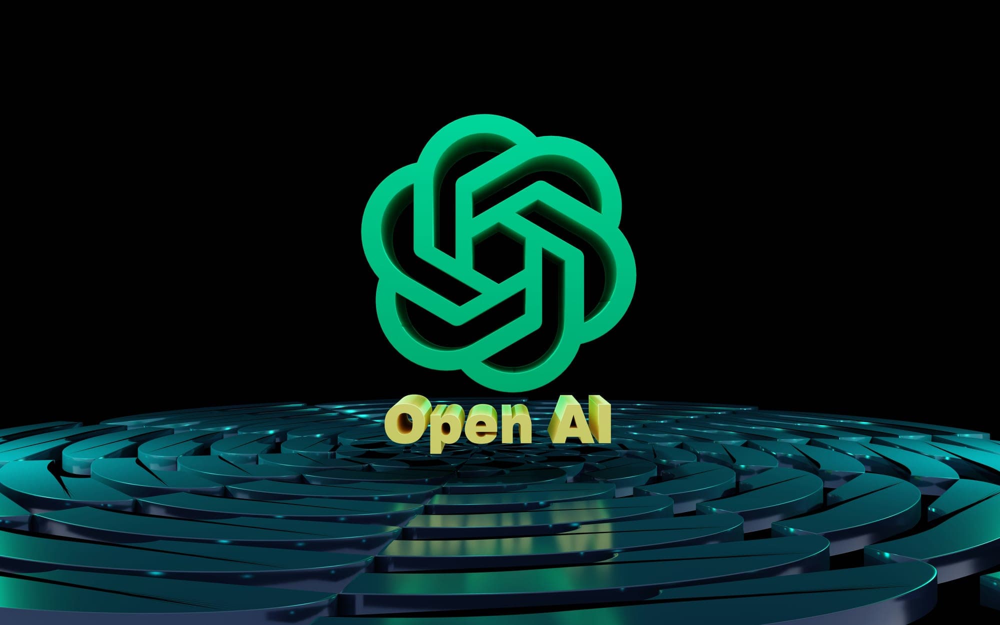 OpenAI brand visualization — AI economy rise to $500B valuation